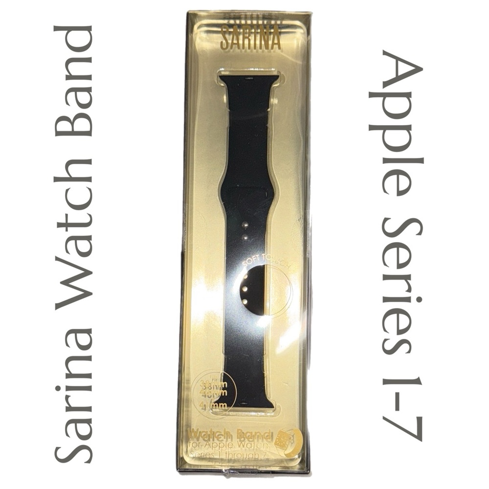 SARINA - Soft Silicone Watch Band for Apple Watch – 38mm‎ 40mm 41mm